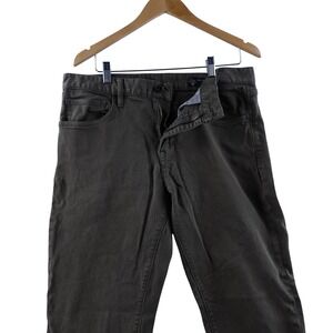 Roark Standard Chino Slim Fit Mens Olive Green HWY 133 Denim Jeans Size 34